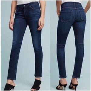 Citizens of Humanity Arielle Midrise Slim Dark Wash Non Ripped Sz 27 #764